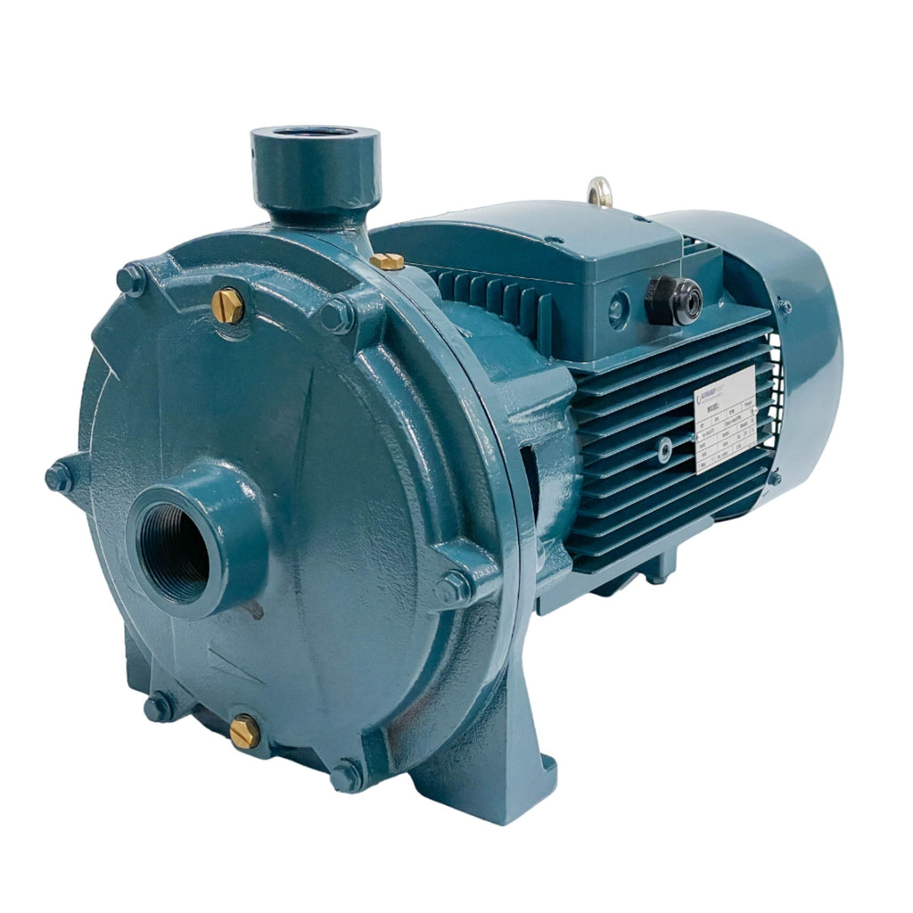 P2C 32-200/40. Multistage Centrifugal Pump, 5.5 Hp, 230v- 400v, Cooper Winding, 253ft Head, 66gpm Max Flow, 304 S. Steel Shaft, double brass impeller.