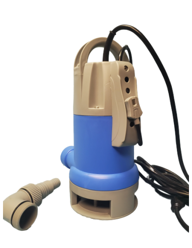 Schraiberpump WSDPP - Submersible Clean/Dirty Water Sump Pump 1.2hp w/ water sensor auto system, 28'Head, 62gpm, Thermal Protector